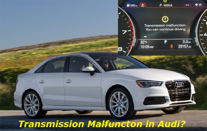 Transmission malfunction you can continue driving audi